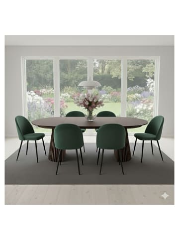 ebuy24 Essgruppe Tokyo Elegance 7-teilig Smoked 120 x 120 cm