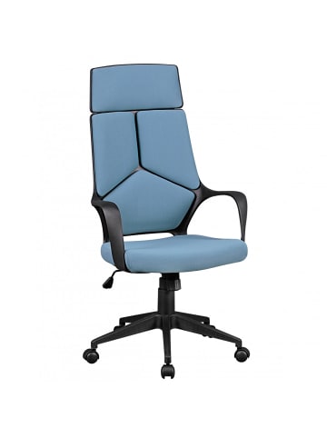 KADIMA DESIGN ZENTA Arbeitssessel - ergonomisch & stabil für lange Arbeitstage in Blau