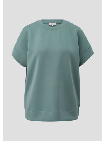 s.Oliver Sweatshirt in 6575_helles petrol