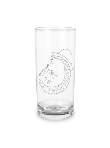 Mr. & Mrs. Panda Trinkglas Igel Beten ohne Spruch in Transparent