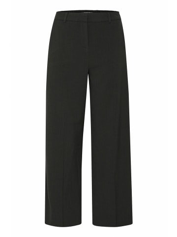 b. young BYDANTA WIDE LEG PANTS 2 CROPPED regular fit in Sycamore Melange