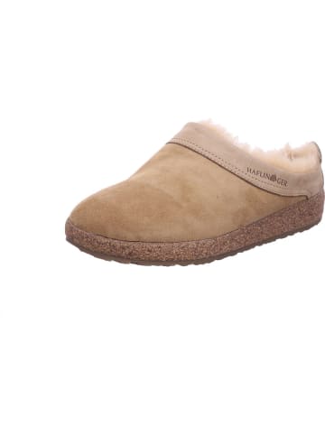 HAFLINGER Hausschuhe Damen Snowbird in Braun