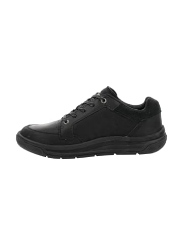 Caterpillar Apa Cush Low Leder Sneakers Schwarz