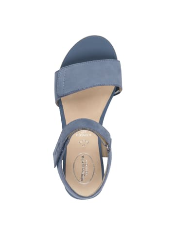 Tamaris WIDE FIT Sandalette in DENIM NUBUC