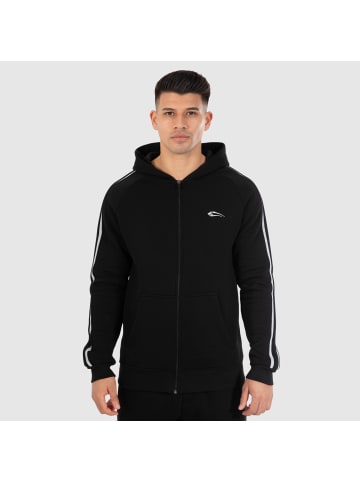 SMILODOX Zip Hoodie Miran in Schwarz