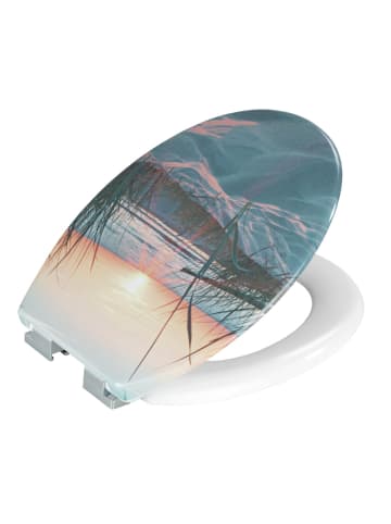 Wenko WC-Sitz Duroplast Sunset, WC-Sitz Duroplast Mod. Sunset in Mehrfarbig >3 Farben