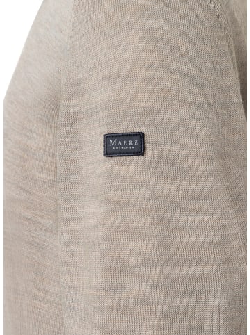 März Pullover Rollkragen 1/1 Arm in Beige