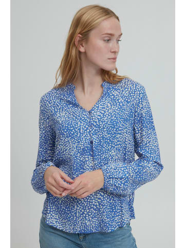 b.young Langarmbluse BYJOSA VNECK BLOUSE 2 -20810945  Langarmbluse mit V-Ausschnitt in Blau