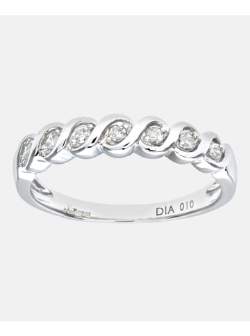 Diamant L'éternel Eternity-Ring aus 375 Weißgold mit Diamant