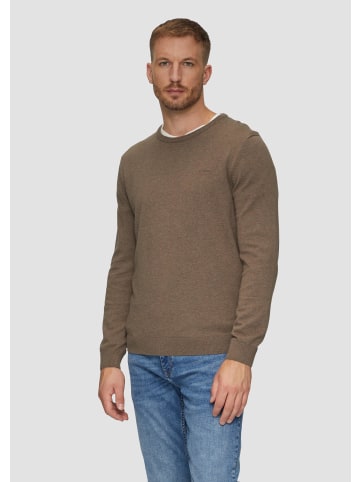 s.Oliver Strickpullover in 86W0_hellbraun