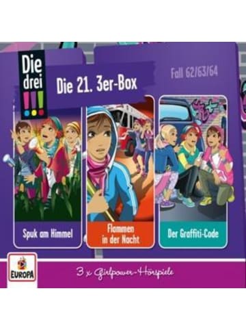 United Soft Media Die drei !!! - 3er Box 21. Folgen 62-64 (drei Ausrufezeichen)