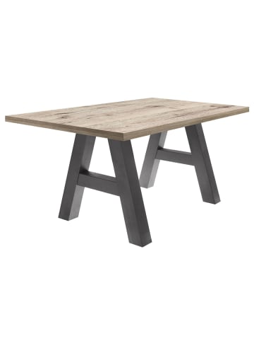 58 aufm Kessel ESSZIMMERTISCH Elia 4 160 x 90 x 75 Esstisch Graphit/Sandeiche