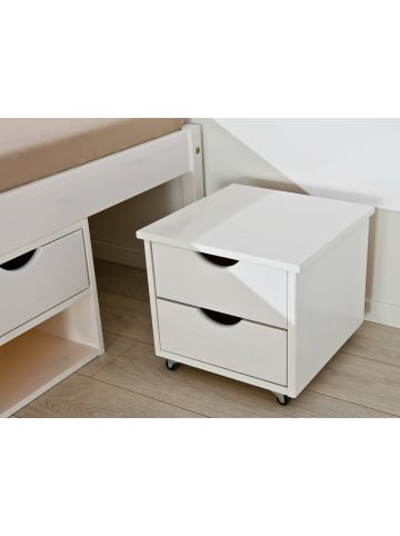 ebuy24 Bett Till Weiß 199 x 146 cm