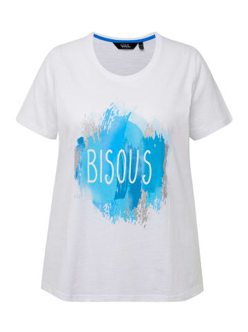 Ulla Popken Shirt in schneeweiß