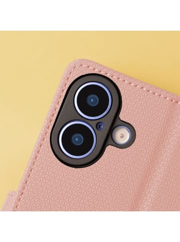 COFI 1453 TFO Smart Triangle Kompatibel mit  iPhone 18 Pro / 17 Pro Rosa in Rosa