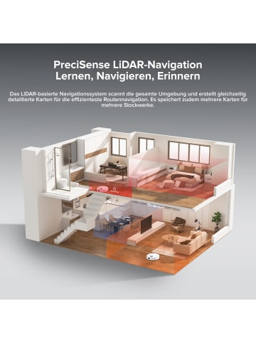 Roborock Saugroboter Q10PF in Weiß