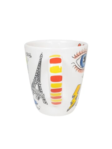 Blond Amsterdam Becher Love Letter E in Bunt - 350 ml