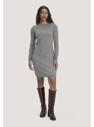 Hessnatur Hessnatur Strickkleid Regular aus Bio-Schurwolle mit Cashmere in grau