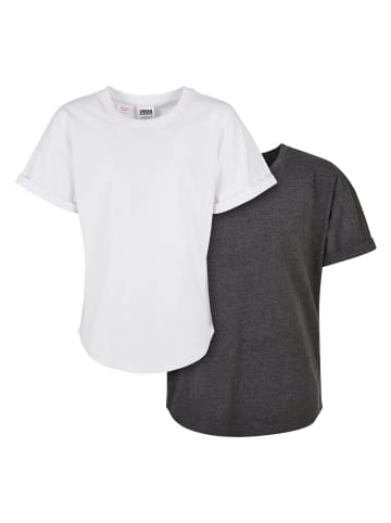 Urban Classics Lange T-Shirts in grau