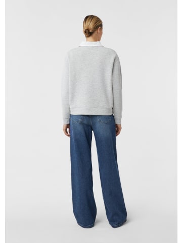 comma Sweatshirt in 92D6_grau