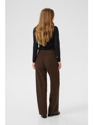 Kaffe Hose KAvera Regular fit in Chocolate Brown CC