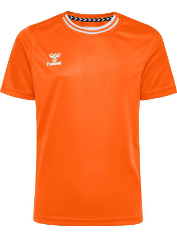 Hummel Playful Ss Kinder in SHOCKING ORANGE