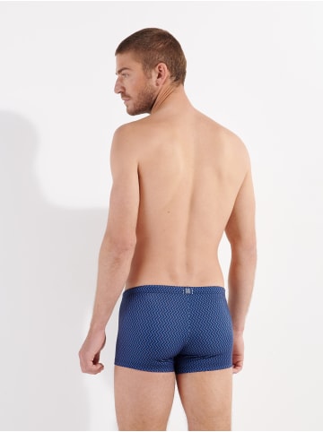 HOM Badeshorts Morny in navy print