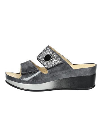 Vital Pantoletten Grau/Silber