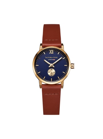 Victoria Hyde London Uhr London Eyes in Blau/Braun - (D)28mm