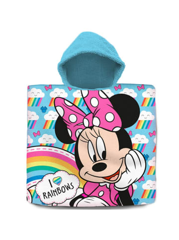 Kids Licensing Poncho Baumwolle Disney Minnie Kinder-Handtuch 3 Jahre