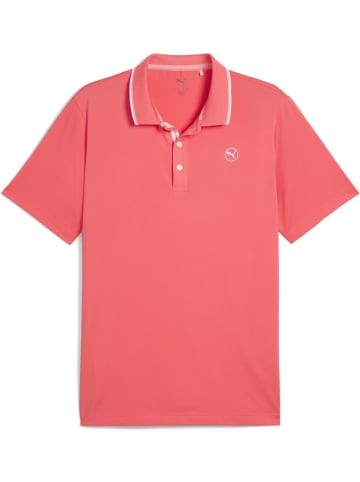 Puma Polo "Mattr Elevated Solid Polo - LC" in Rot