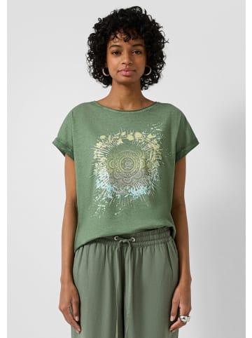 QS T-Shirt in 79D1_olivgrün