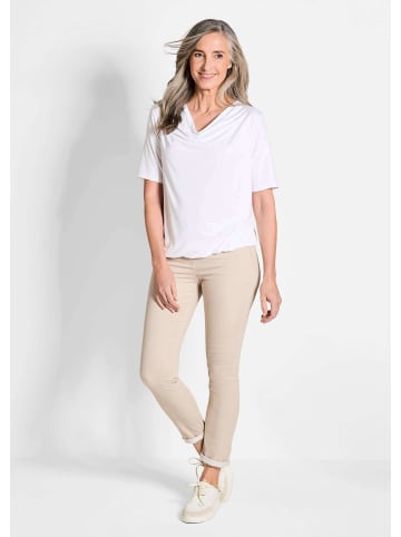 GOLDNER Shirt Shirt in weiß