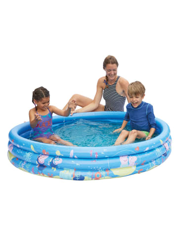 WEHNCKE Peppa Pig 3-Ring-Pool in Blau ab 3 Jahre