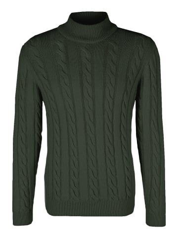 Steffen Klein Stickpullover Soft Touch in khaki