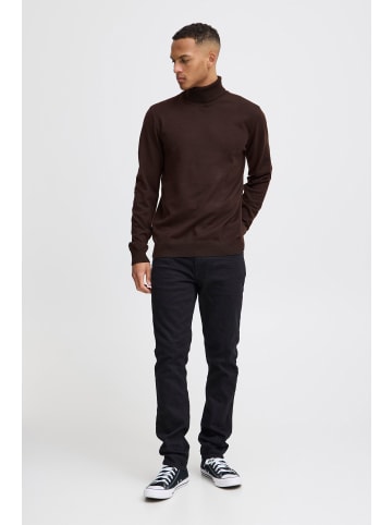 BLEND Strickpullover BHBRUTON roll neck knit in Braun