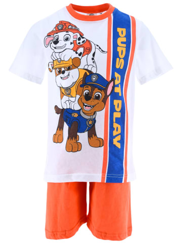 Paw Patrol Schlafanzug kurz Paw Patrol in Weiß