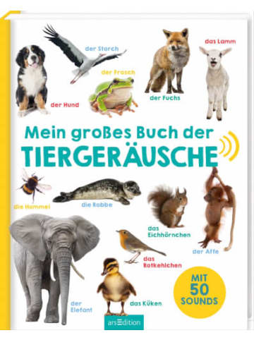 ars edition Sachbuch - Mein großes Buch der Tiergeräusche