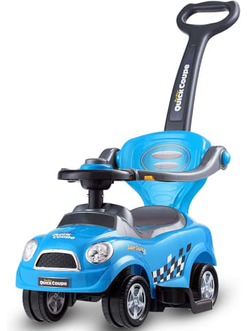 COSTWAY 3 in 1 Rutschauto 2-6 Jahren in Blau