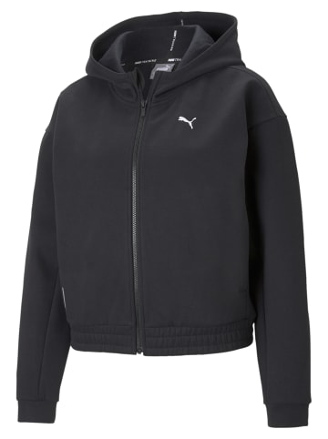 Puma Sweatjacke 'Train Favorite' in schwarz