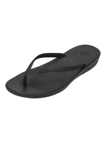 fitflop Zehentrenner IQUSHION ERGONOMIC FLIP in schwarz