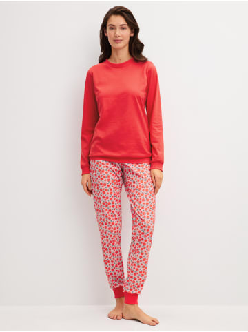 Calida Pyjama in red glow