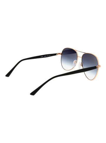 Bulget Frauen Sonnenbrille Pilotenbrillen Gold