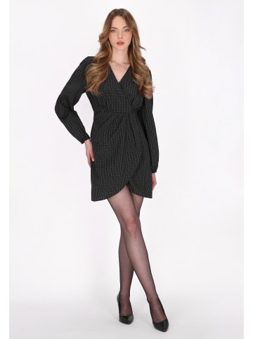 DreiMaster Women Dress in black check