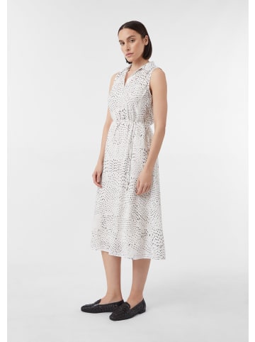 comma Kleid lang in Weiß