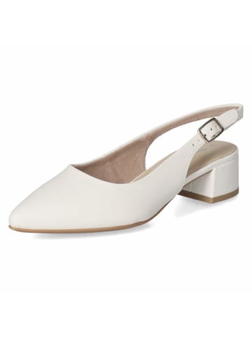 Tamaris Slingpumps in weiß