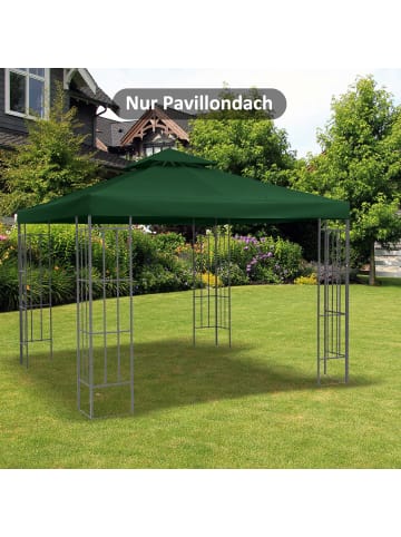 Outsunny Pavillondach 3 x 3 m Grün