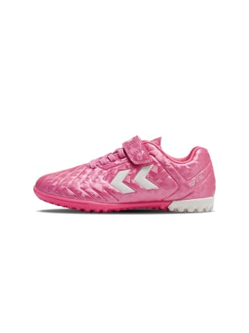 Hummel Klettverschluss Fußball Schuh Top Star Fußball Kinder in AURORA PINK