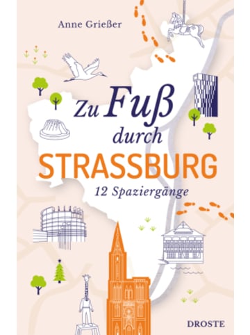 DROSTE Verlag Buch - Zu Fuß durch Straßburg