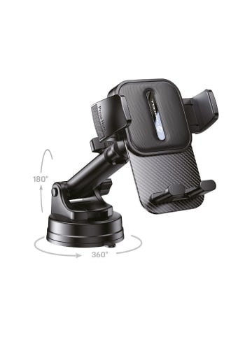 HOCO FORCELL Auto Handyhalter Guardian Saugnapfhalter schwarz